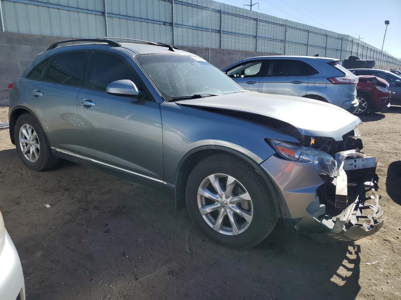2006 Infiniti FX VIN JNRAS08W16X208153 Copart auction photo, front end damage thumbnail 4