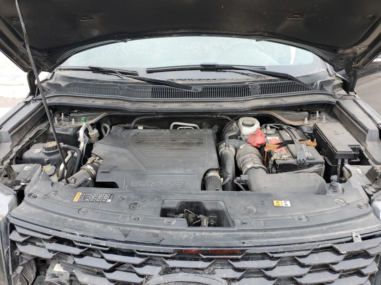 2018 Ford Explorer VIN 1FM5K8GT3JGB42670 Copart auction photo, front end / minor dent/scratches damage thumbnail 14