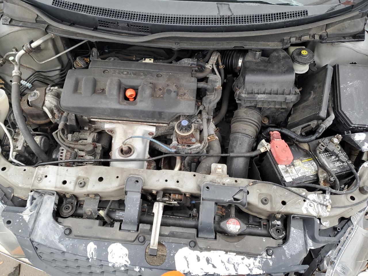 2012 Honda Civic VIN 2HGFG3B53CH520064 Copart auction photo, all over damage thumbnail 13