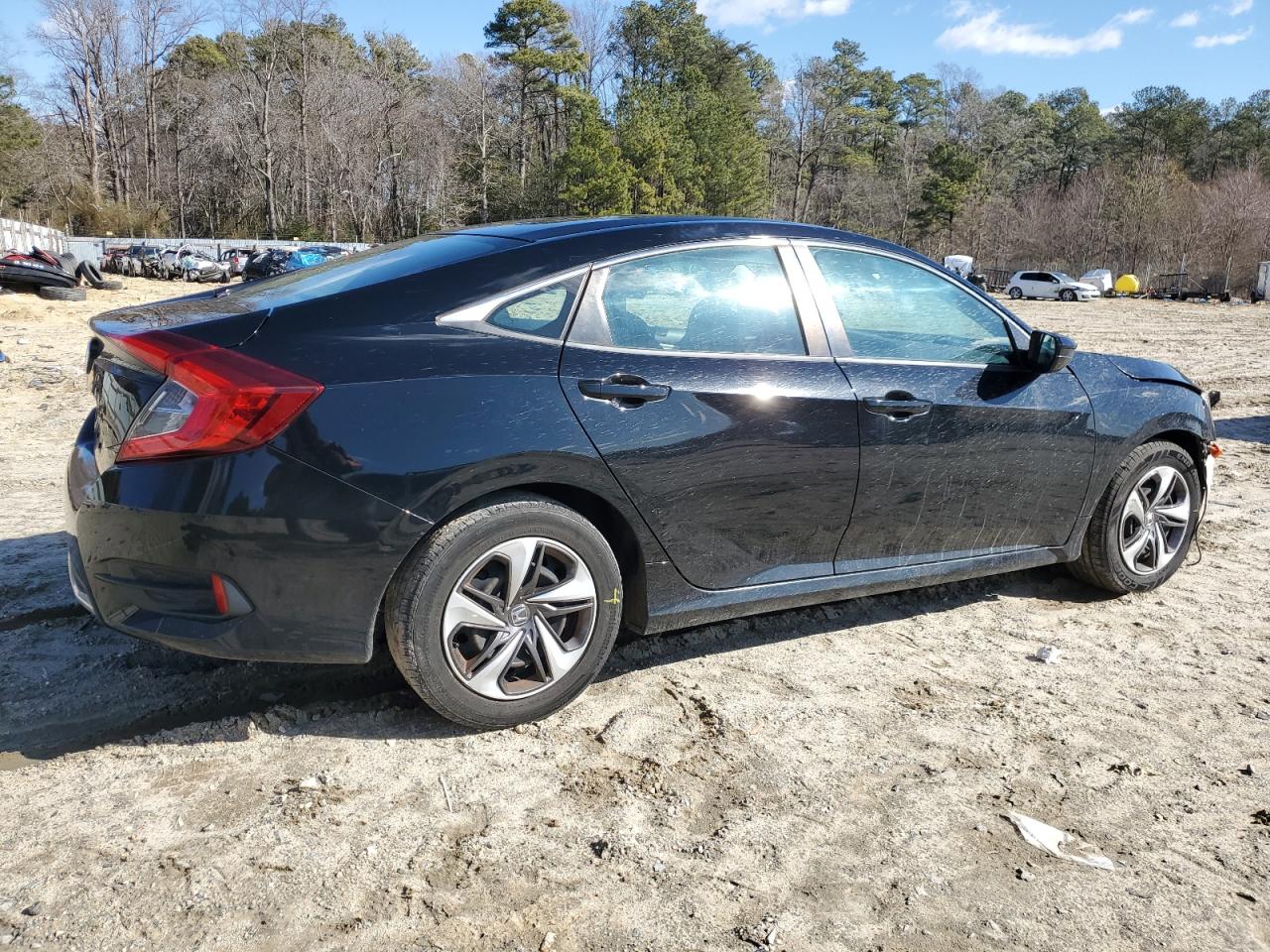 2019 Honda Civic VIN 19XFC2F69KE035624 Copart auction photo, front end damage thumbnail 3