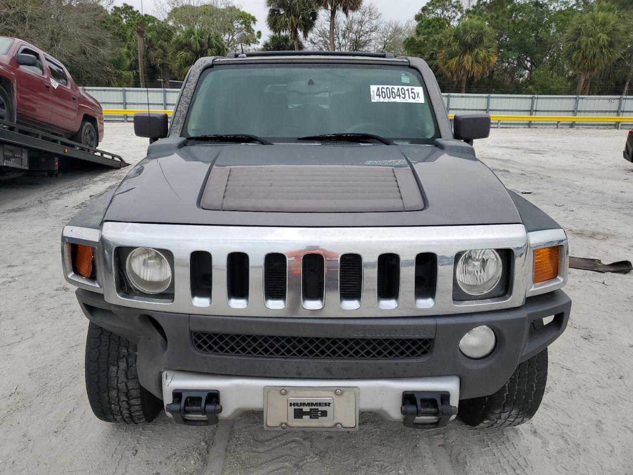 2008 Hummer H3 VIN 5GTEN13E188134204 Copart auction photo, front end / minor dent/scratches damage thumbnail 5