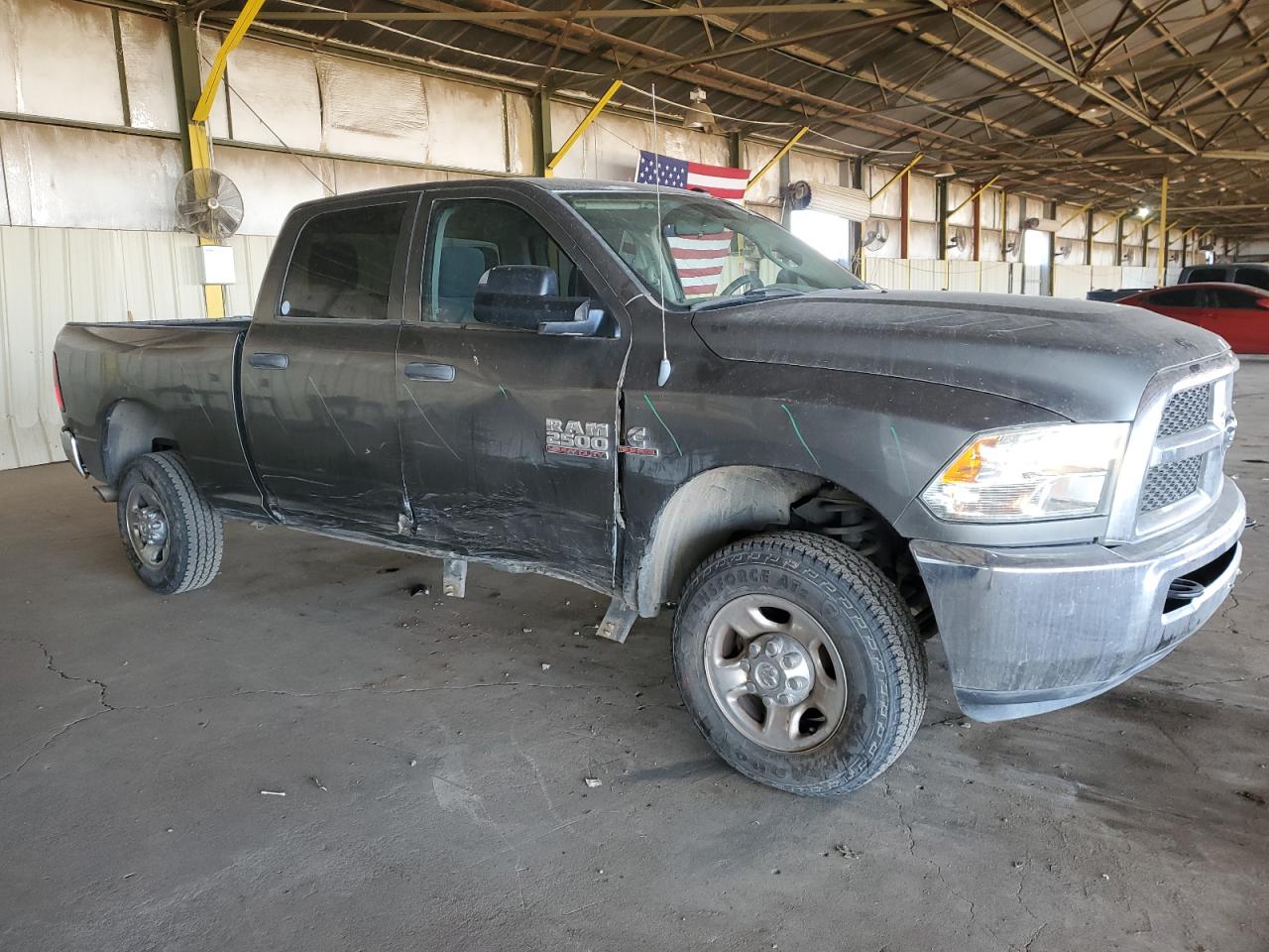 2013 RAM 2500 VIN 3C6UR5CLXDG606960 Copart auction photo, side damage thumbnail 4