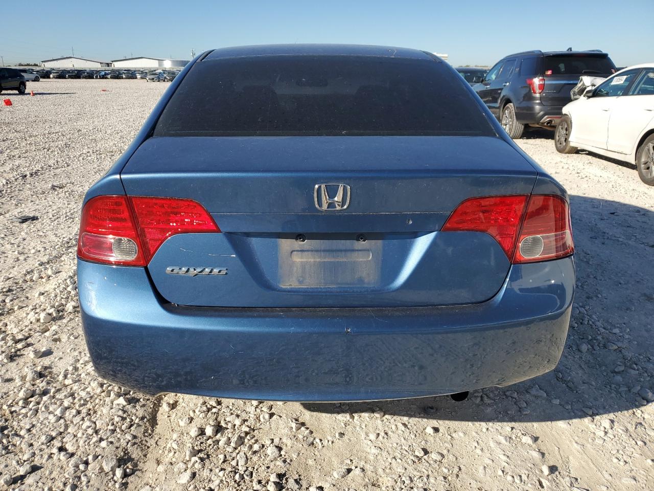 2007 Honda Civic VIN 1HGFA16577L127967 Copart auction photo, hail damage thumbnail 6