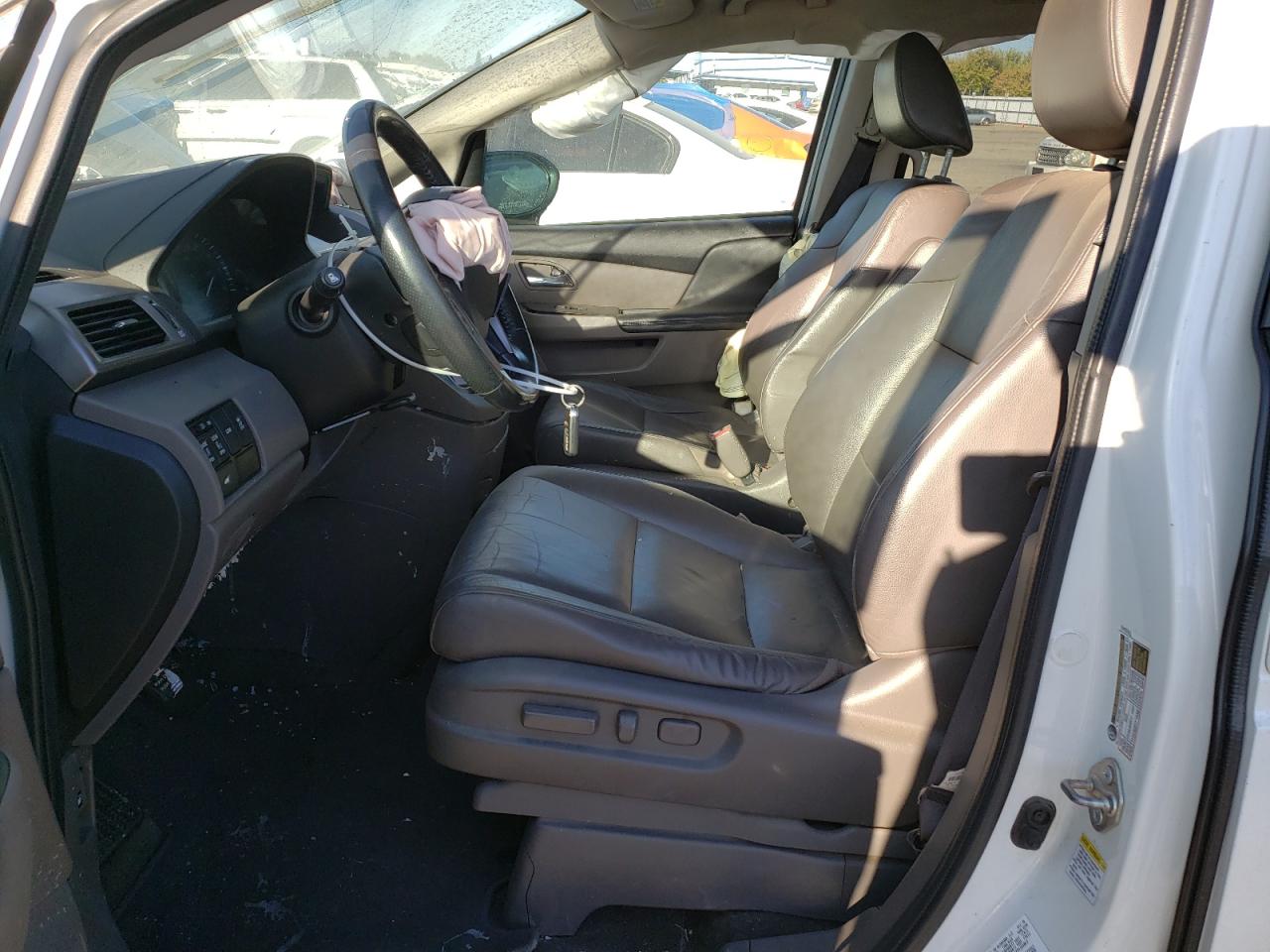 2016 Honda Odyssey VIN 5FNRL5H64GB065840 Copart auction photo, all over damage thumbnail 7