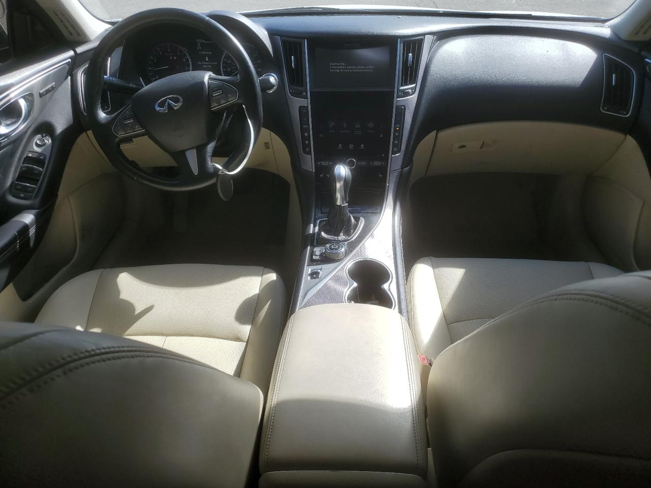 2016 Infiniti Q50 VIN JN1CV7AP7GM201273 Copart auction photo, vandalism / rear end damage thumbnail 8