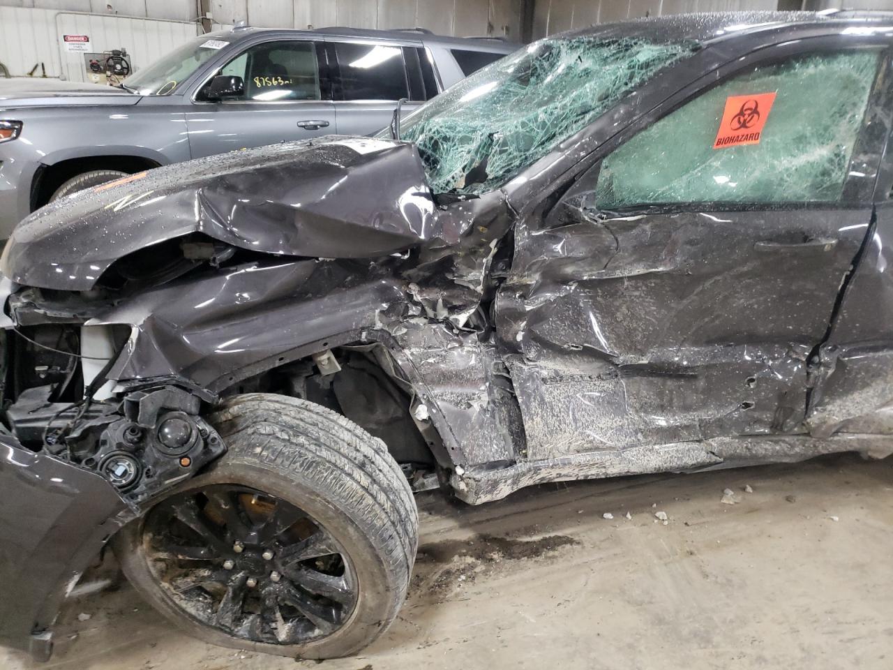 2021 Jeep Grand Cherokee VIN 1C4RJFAG1MC797639 Copart auction photo, side / undercarriage damage thumbnail 9