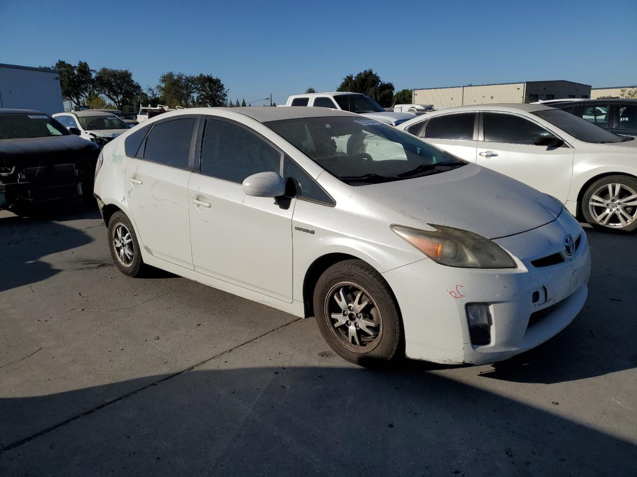 2011 Toyota Prius VIN JTDKN3DU3B1396219 Copart auction photo, rear end damage thumbnail 4