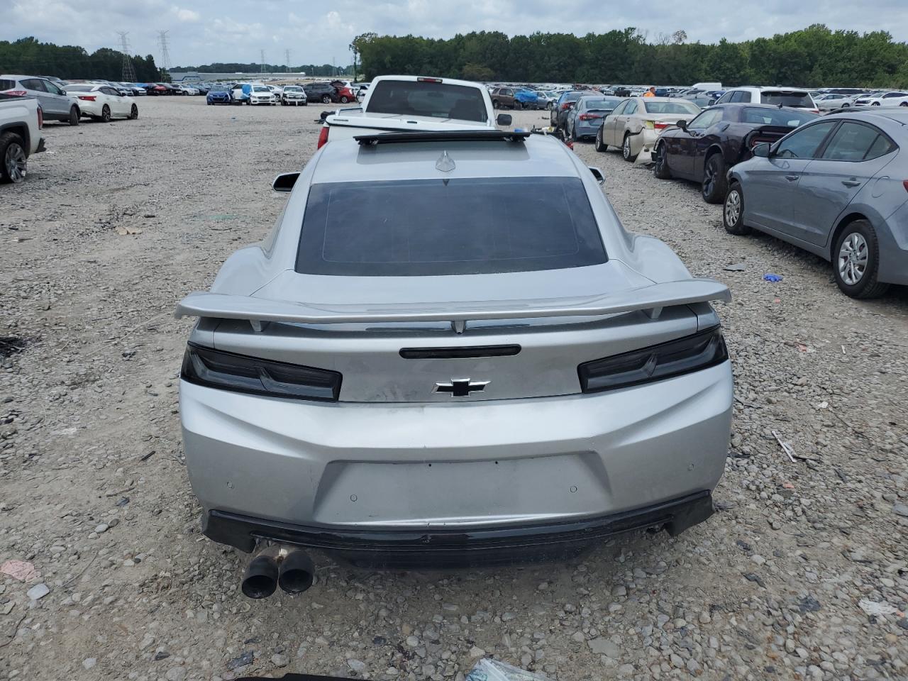 2018 Chevrolet Camaro VIN 1G1FK1R62J0188421 Copart auction photo, all over damage thumbnail 6