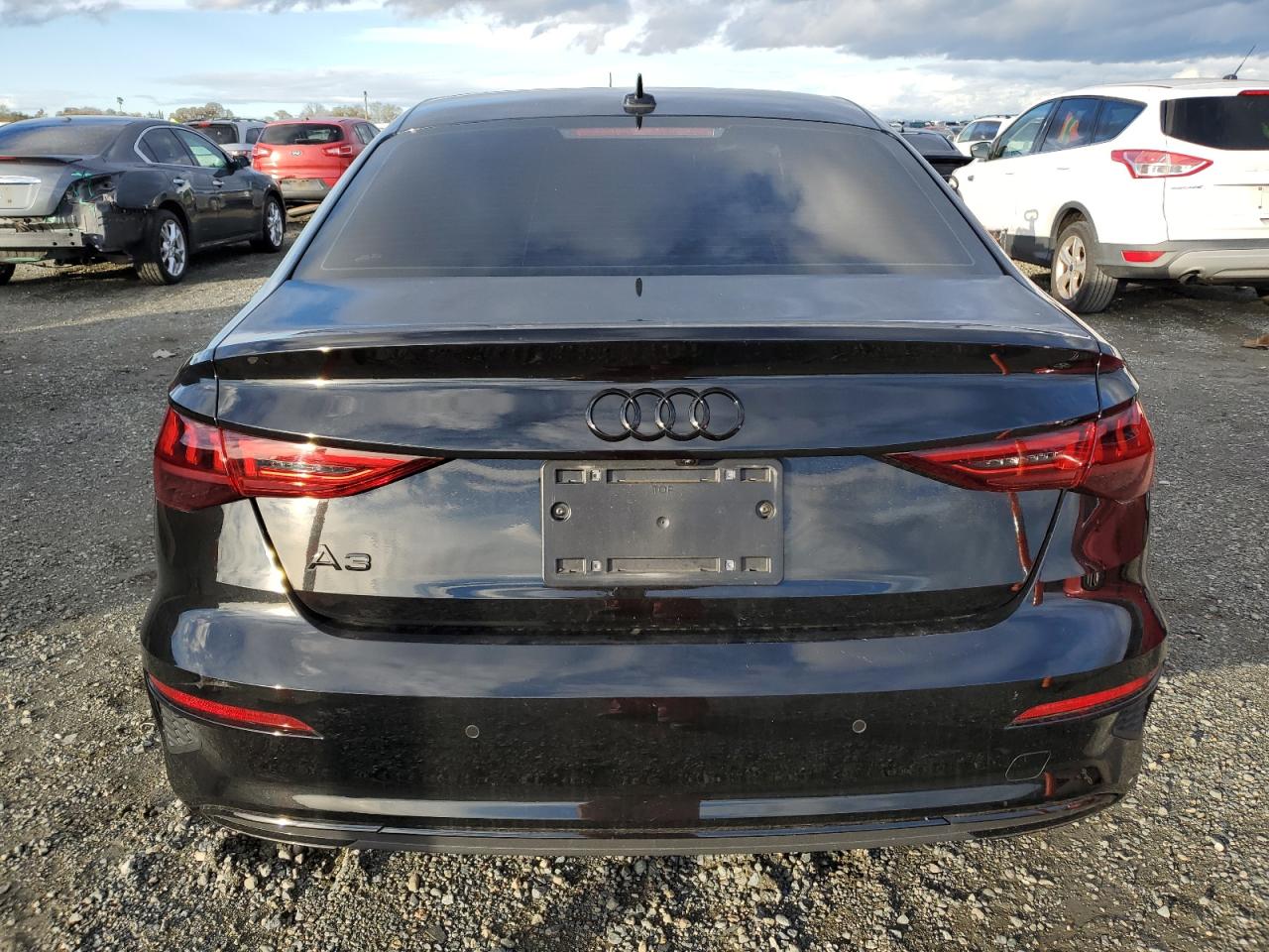 2023 Audi A3 VIN WAUBUDGY4PA091856 Copart auction photo, front end / side damage thumbnail 6