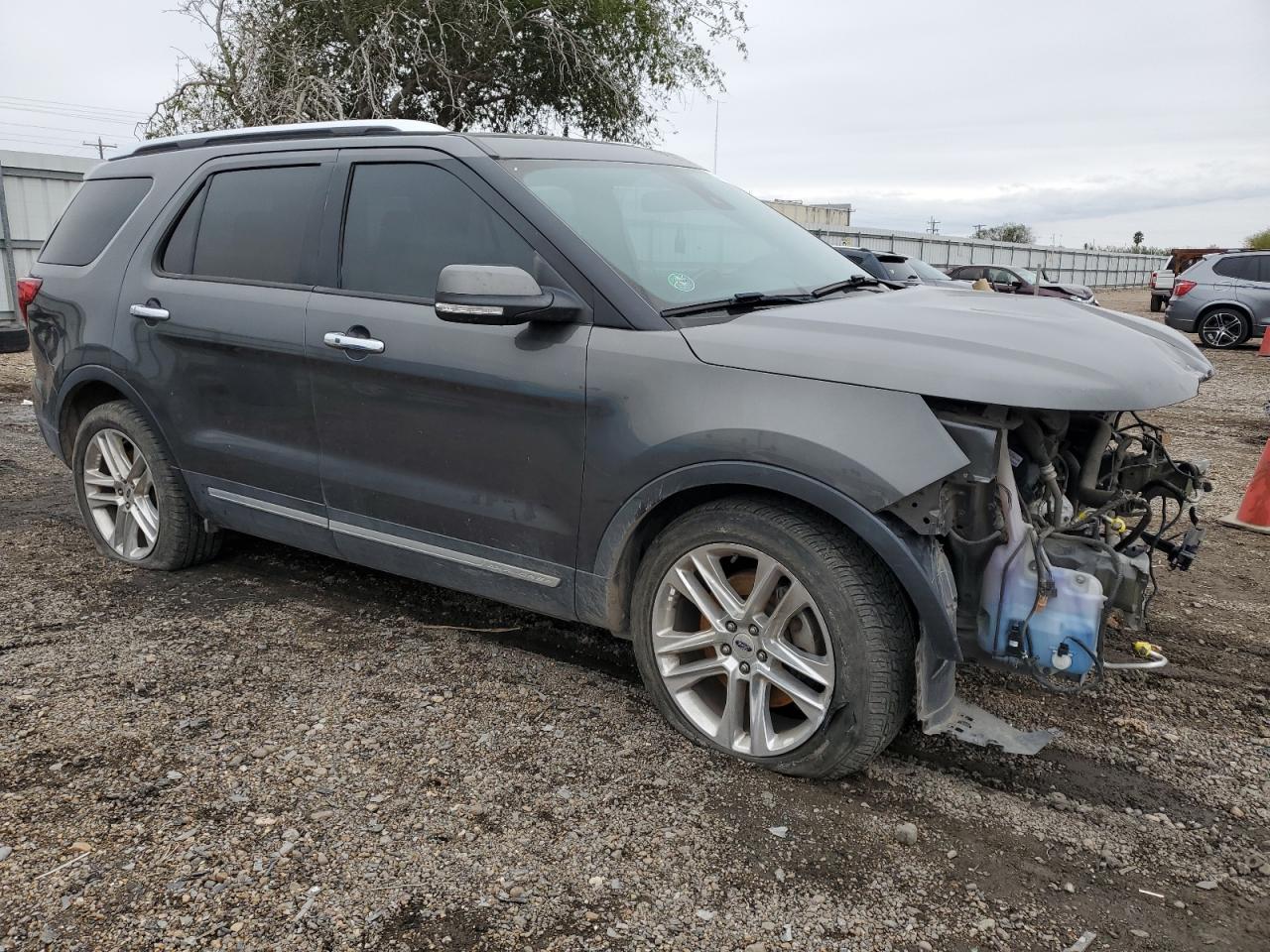 2017 Ford Explorer VIN 1FM5K7F85HGD86967 Copart auction photo, front end damage thumbnail 4