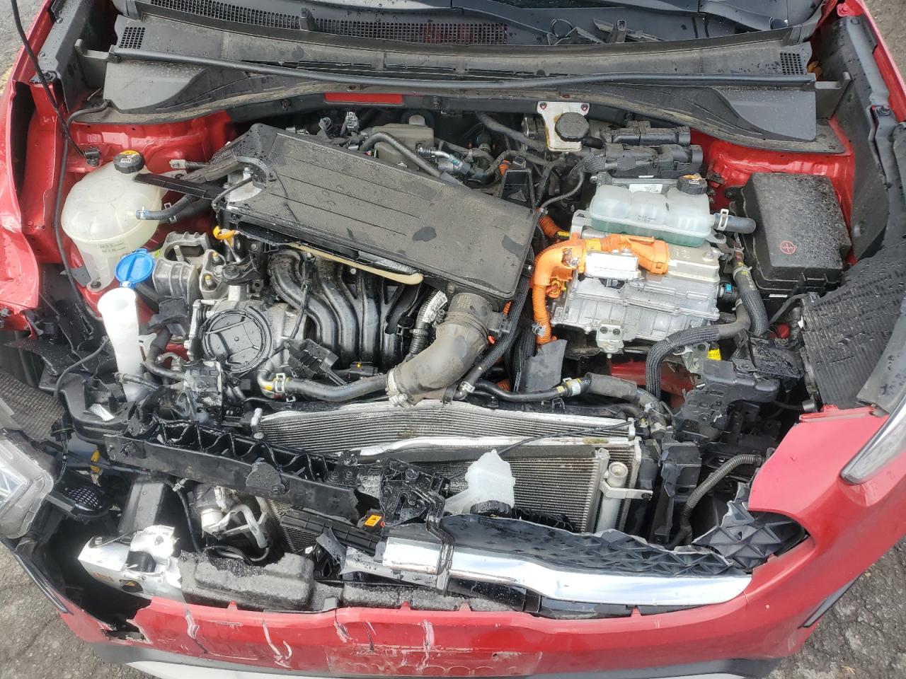 2020 KIA Niro VIN KNDCB3LC4L5400570 Copart auction photo, front end damage thumbnail 11