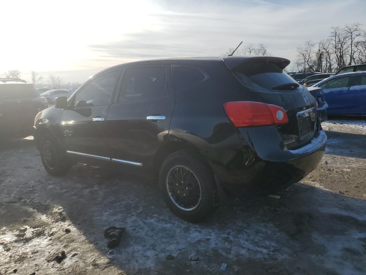2012 Nissan Rogue VIN JN8AS5MV4CW702040 Copart auction photo, side damage thumbnail 2