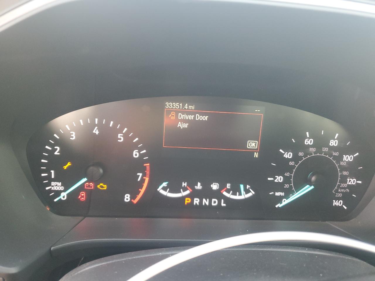 2020 Ford Escape VIN 1FMCU0F60LUA35725 Copart auction photo, front end damage thumbnail 9