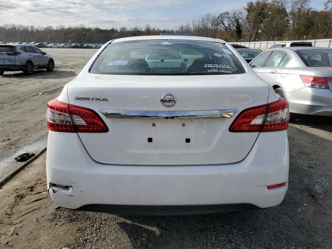 2015 Nissan Sentra VIN 3N1AB7APXFY217253 Copart auction photo, front end damage thumbnail 6