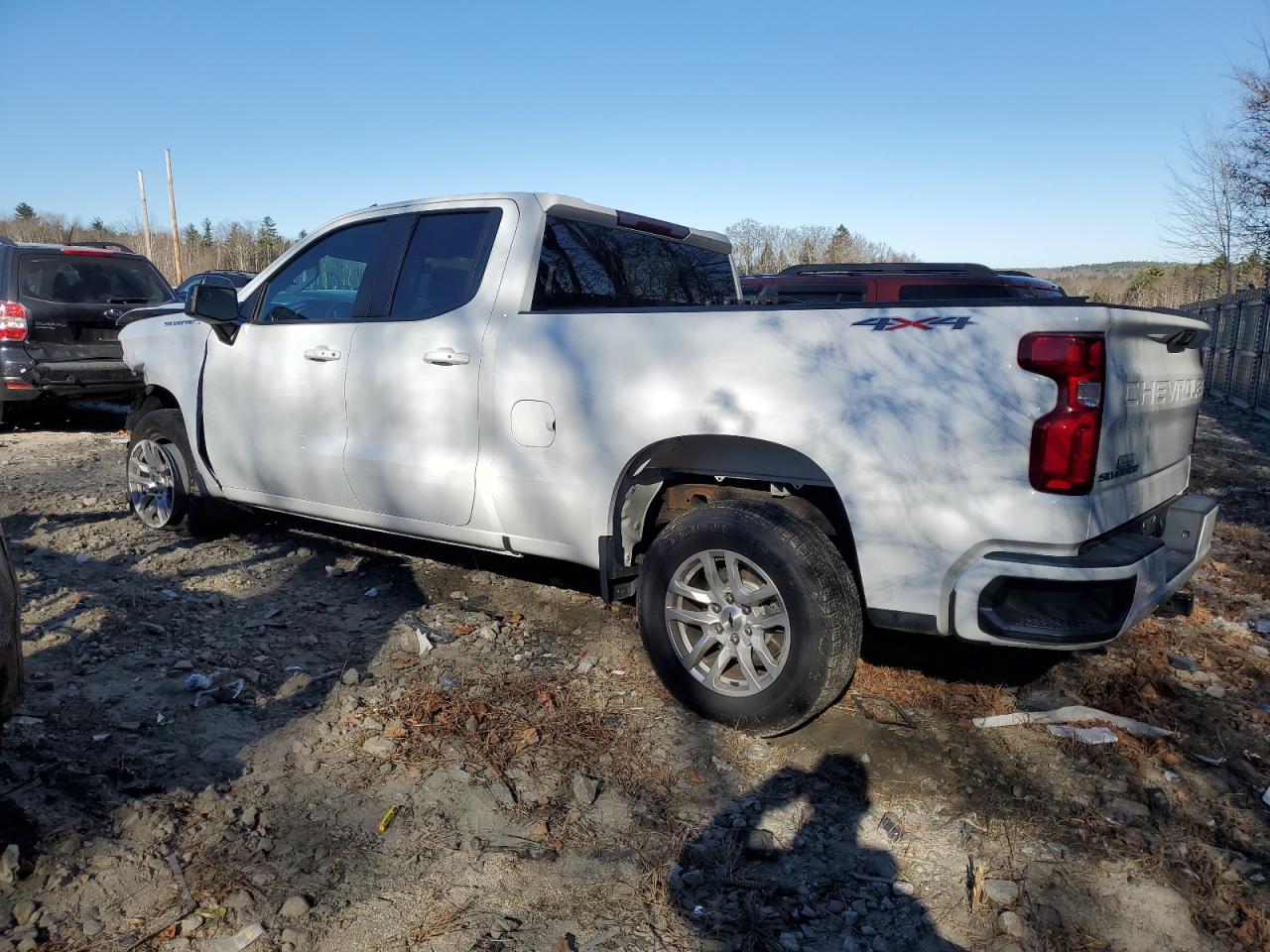 2019 Chevrolet Silverado VIN 1GCRYEEDXKZ245590 Copart auction photo, front end damage thumbnail 2