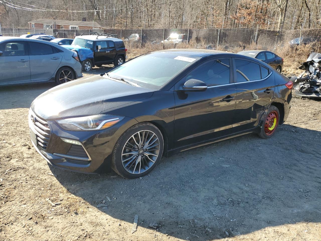 2018 Hyundai Elantra VIN KMHD04LB1JU559407