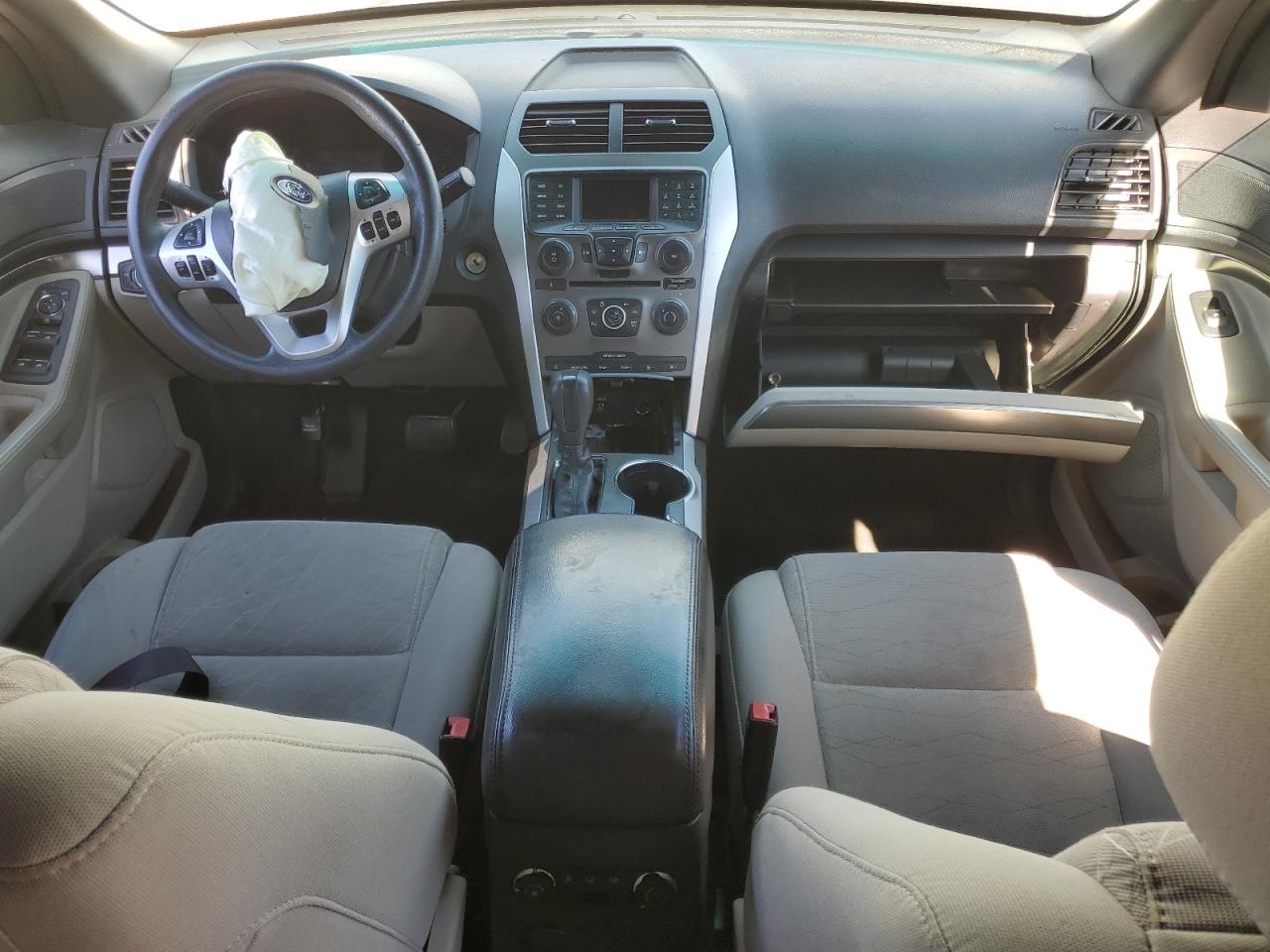2015 Ford Explorer VIN 1FM5K8B88FGB75559 Copart auction photo, front end / side damage thumbnail 8