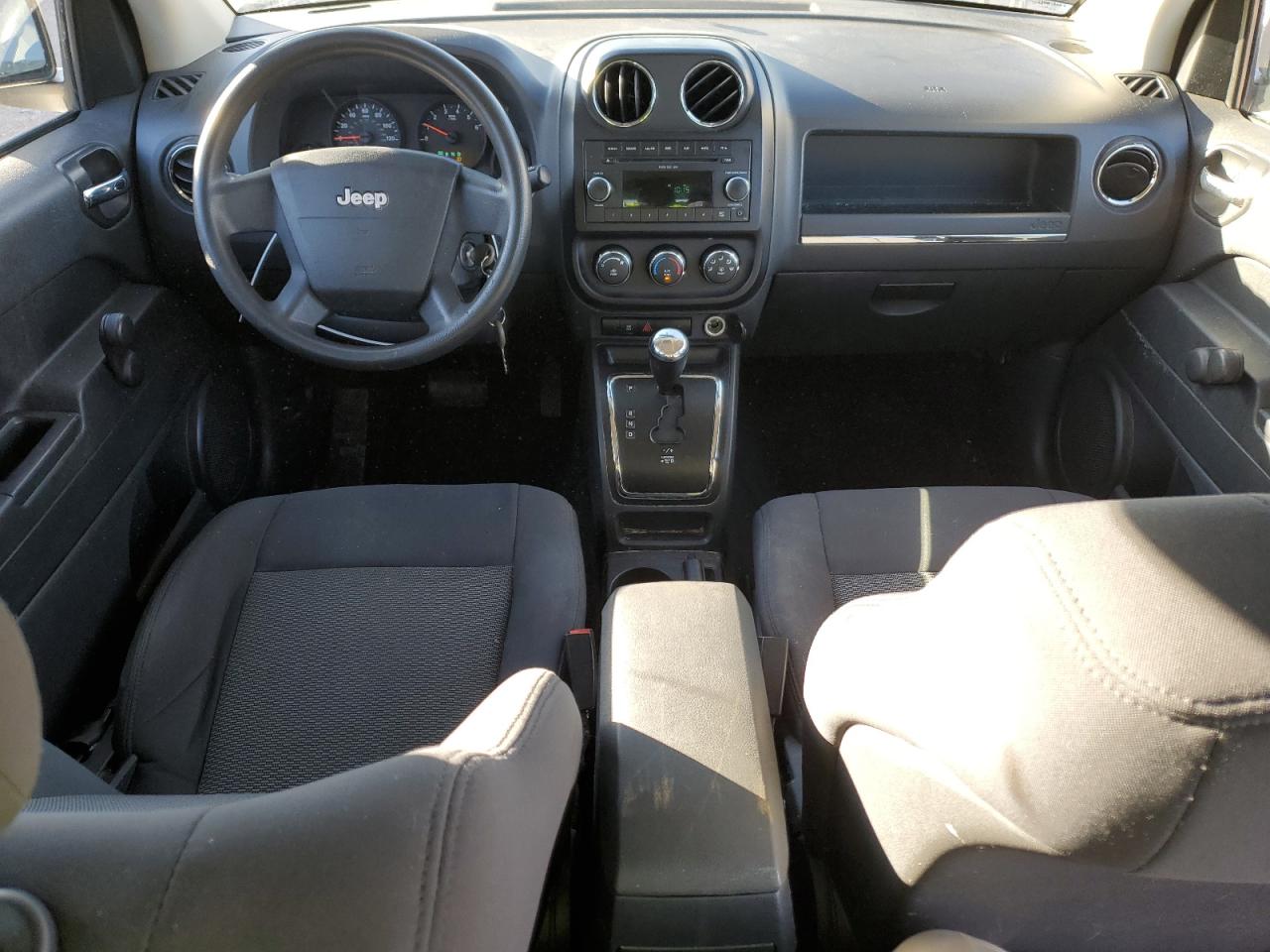 2010 Jeep Compass VIN 1J4NF4FB7AD503727 Copart auction photo, front end / side damage thumbnail 8