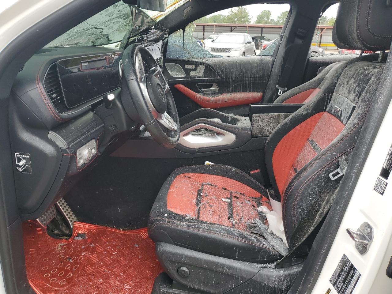 2021 Mercedes-Benz GLE VIN 4JGFD6BB5MA393280 Copart auction photo, burn / vandalism damage thumbnail 7