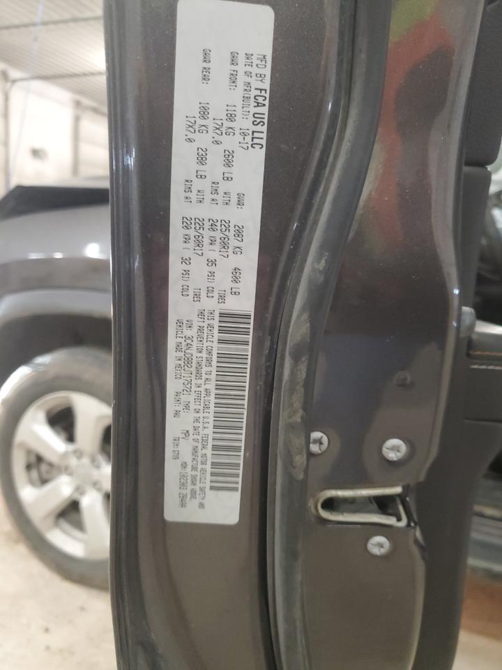 2018 Jeep Compass VIN 3C4NJDBB2JT175721 Copart auction photo, front end / minor dent/scratches damage thumbnail 13