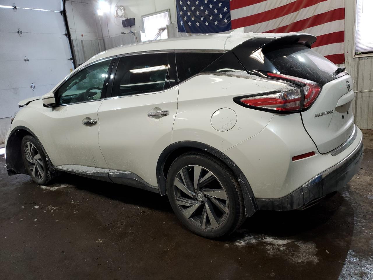 2018 Nissan Murano VIN 5N1AZ2MH5JN110239 Copart auction photo, front end / side damage thumbnail 2
