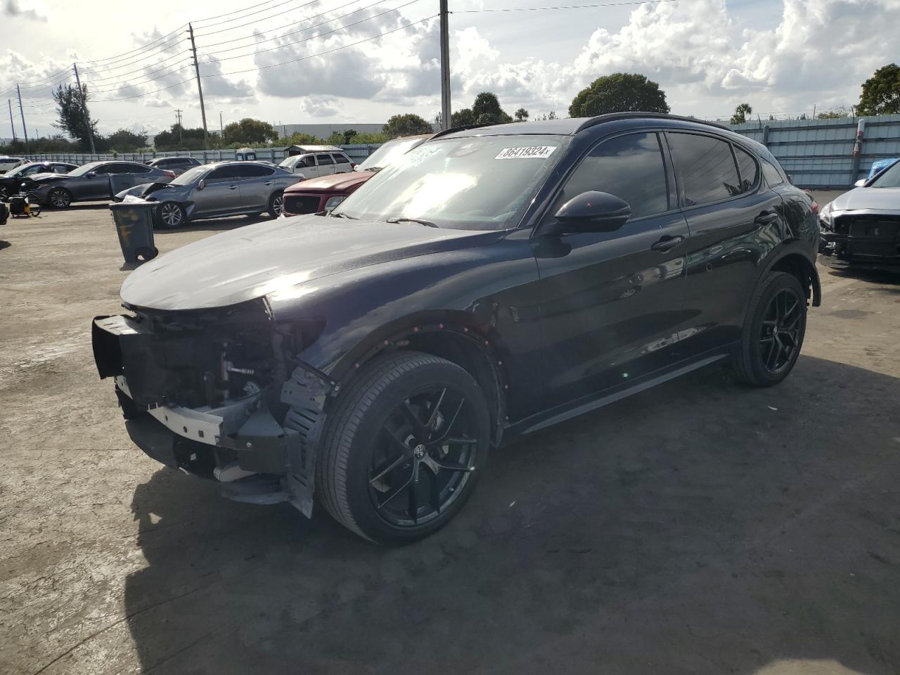 2021 Alfa Romeo Stelvio VIN ZASPAJAN1M7D12134