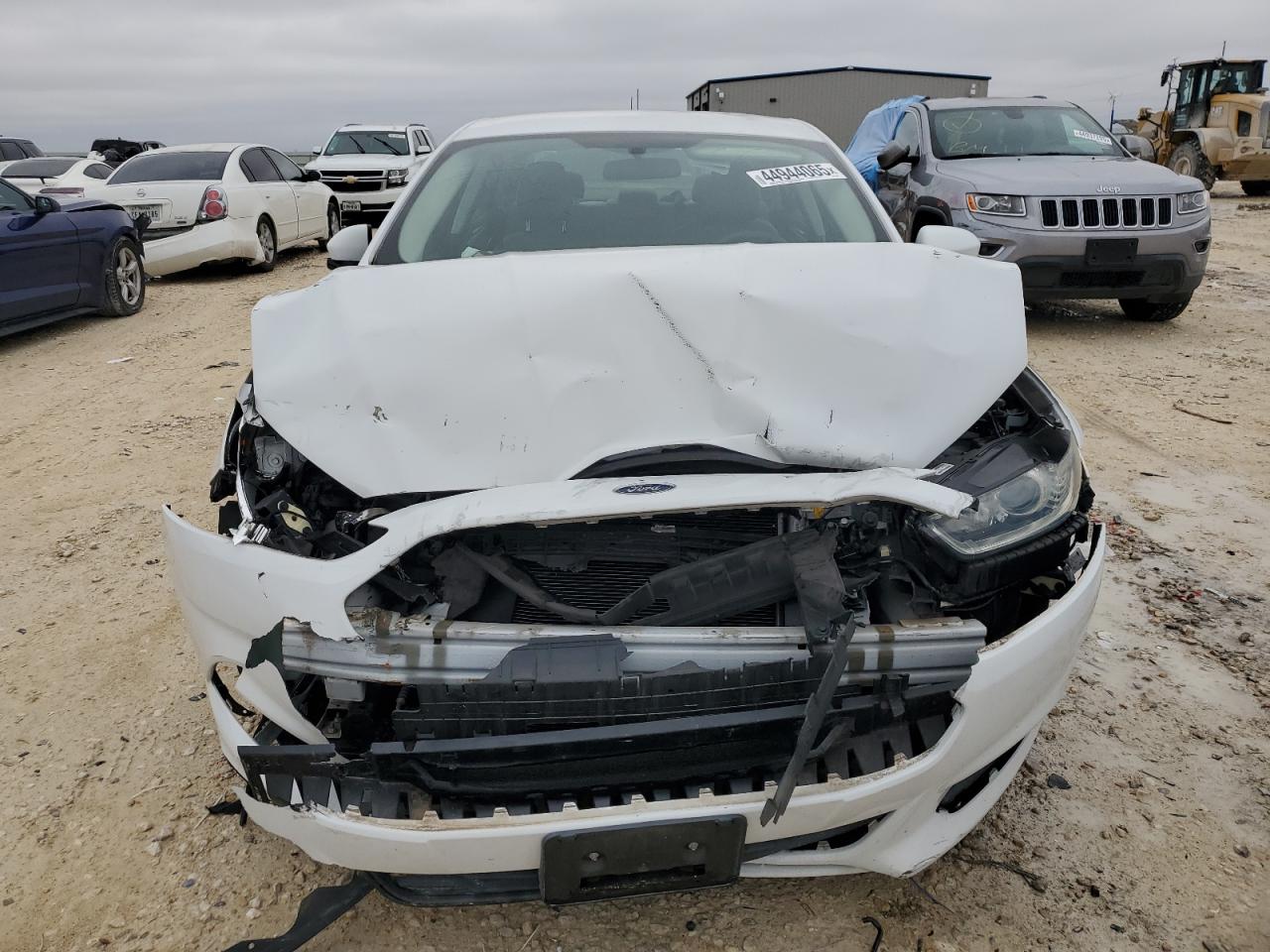 2014 Ford Fusion VIN 3FA6P0G7XER390840 Copart auction photo, front end damage thumbnail 5