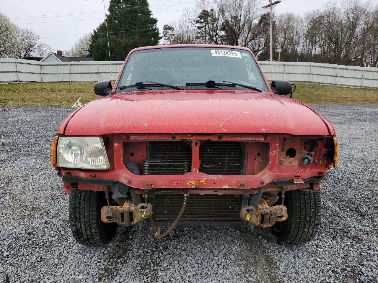 2003 Ford Ranger VIN 1FTYR14V53PB27729 Copart auction photo, front end damage thumbnail 5