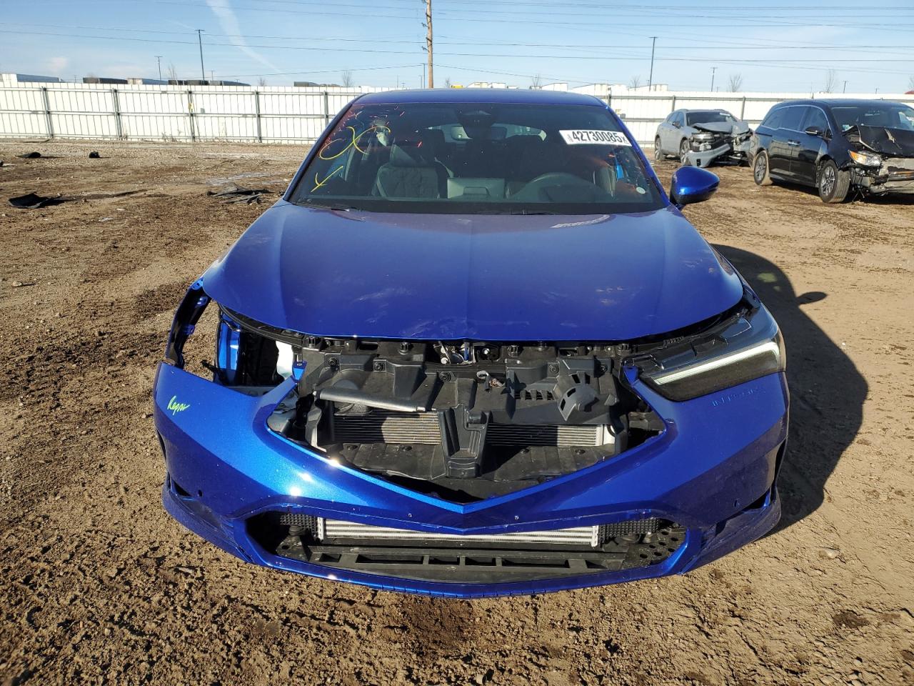 2025 Acura Integra VIN 19UDE4G79SA001384 Copart auction photo, front end / rear end damage thumbnail 5