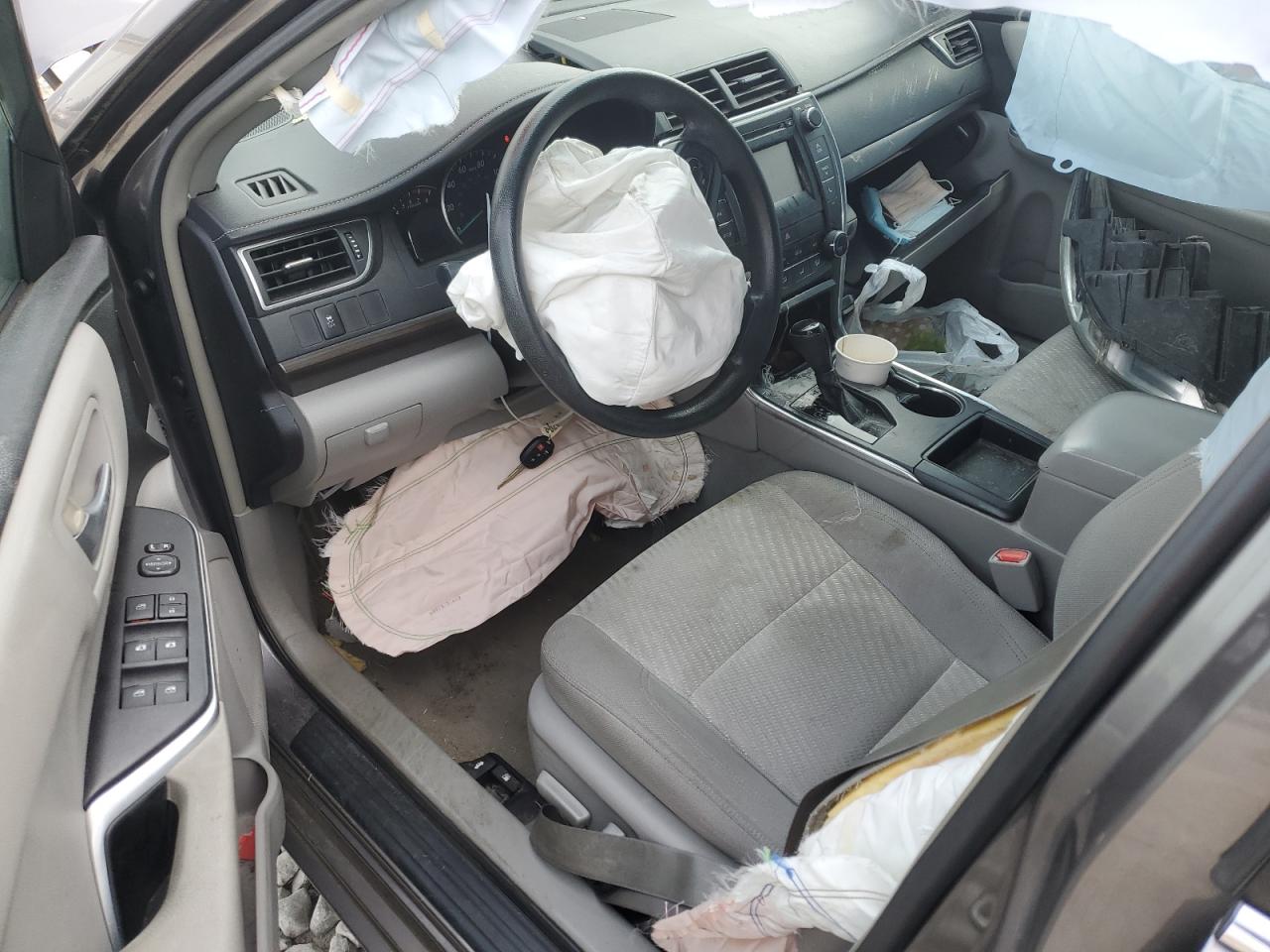 2015 Toyota Camry VIN 4T1BF1FKXFU031159 Copart auction photo, front end / rear end damage thumbnail 8
