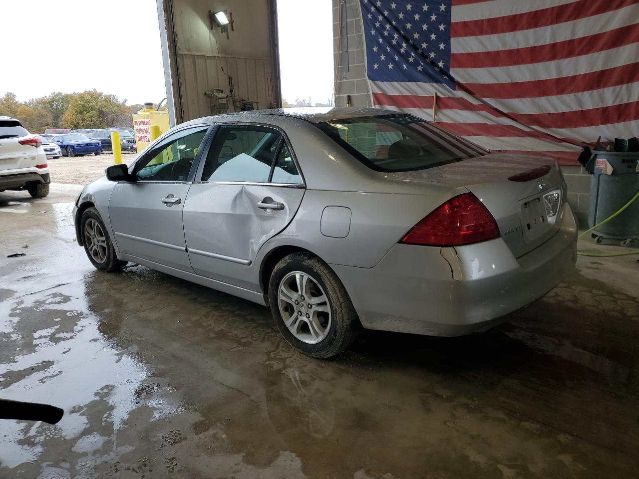 2006 Honda Accord VIN 1HGCM56396A088695 Copart auction photo, front end / side damage thumbnail 2