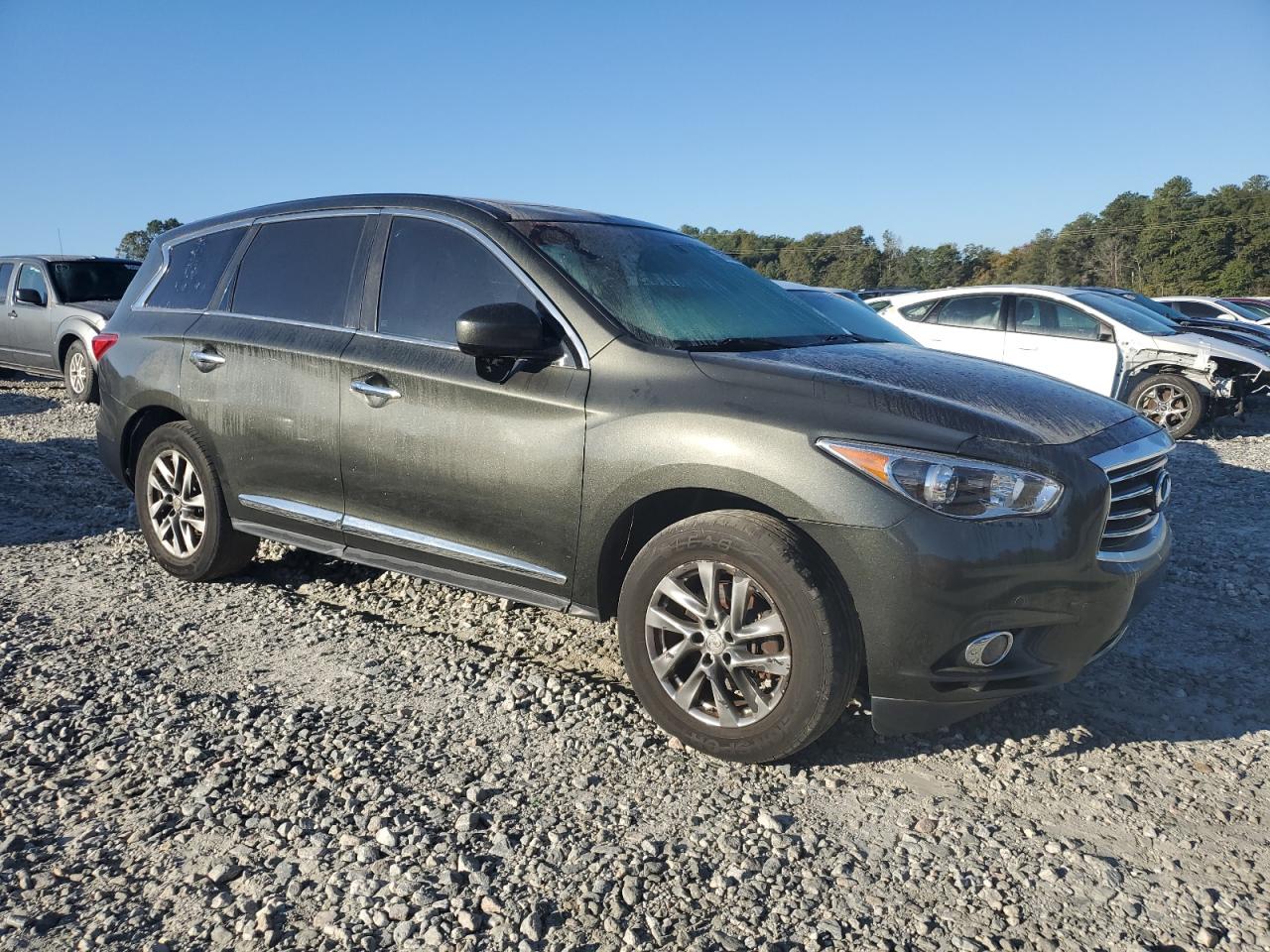 2013 Infiniti JX VIN 5N1AL0MN3DC332645 Copart auction photo, minor dent/scratches damage thumbnail 4