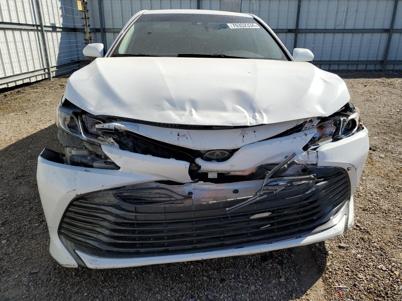 2019 Toyota Camry VIN 4T1B11HK4KU692532 Copart auction photo, rear end / front end damage thumbnail 5