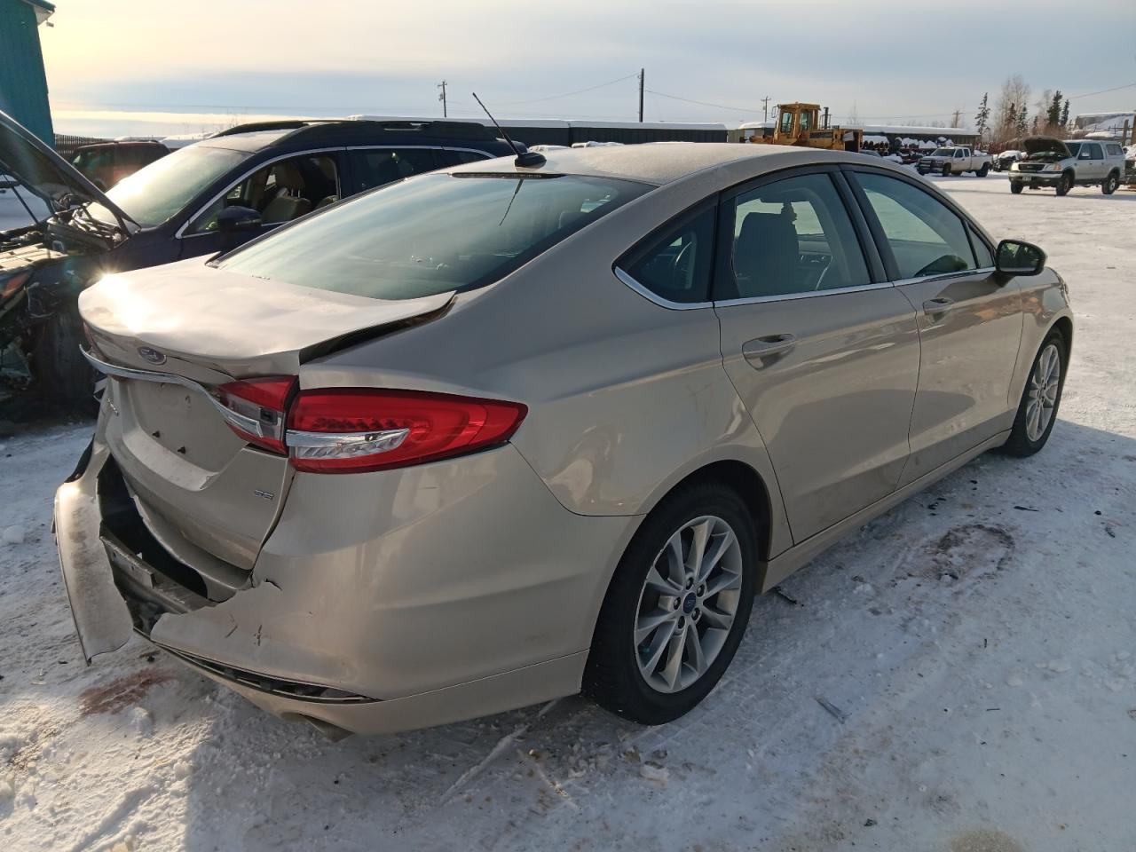 2017 Ford Fusion VIN 3FA6P0H74HR369162 Copart auction photo, rear end damage thumbnail 3