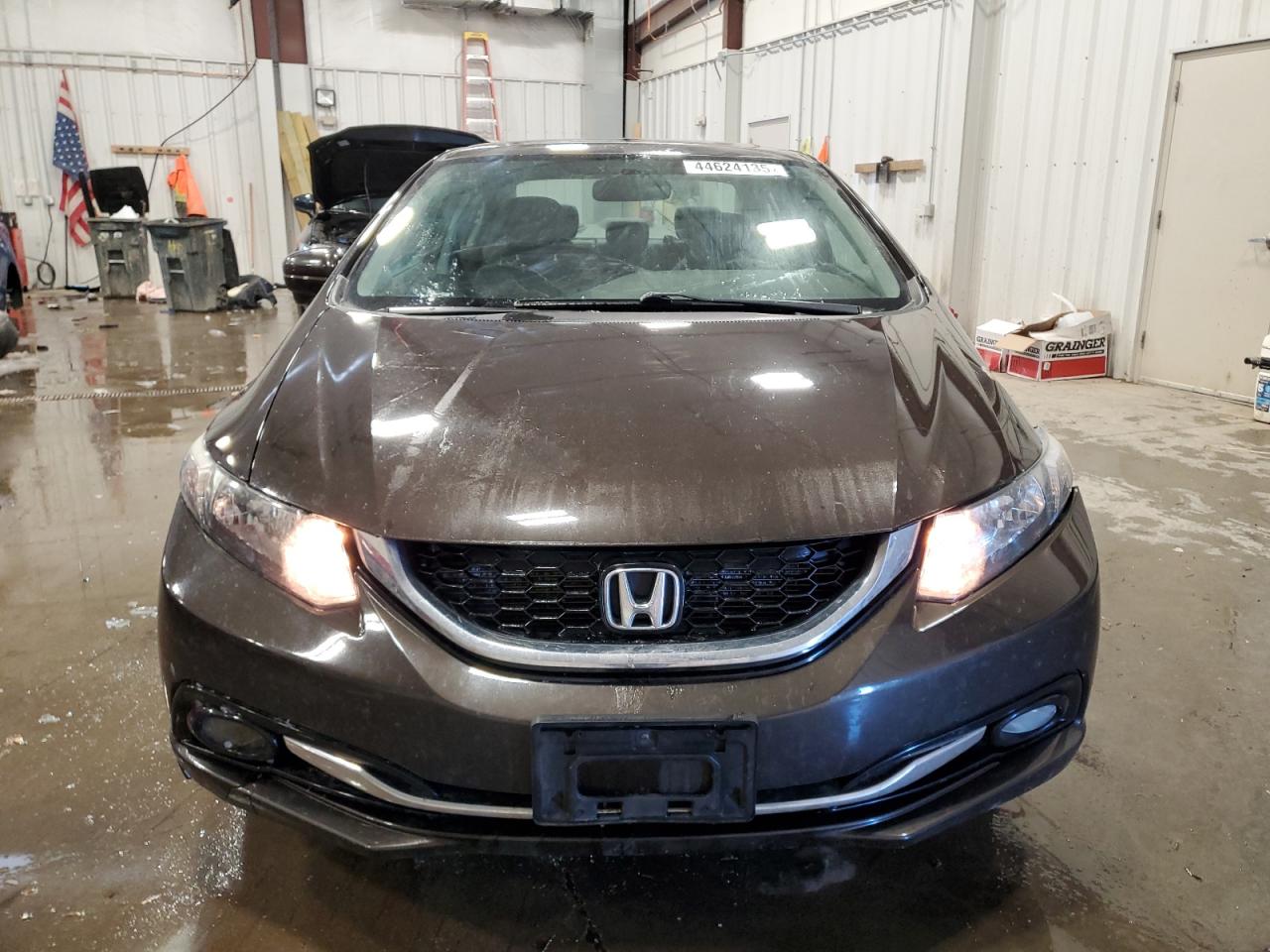 2014 Honda Civic VIN 2HGFB2F96EH527261 Copart auction photo, front end / side damage thumbnail 5