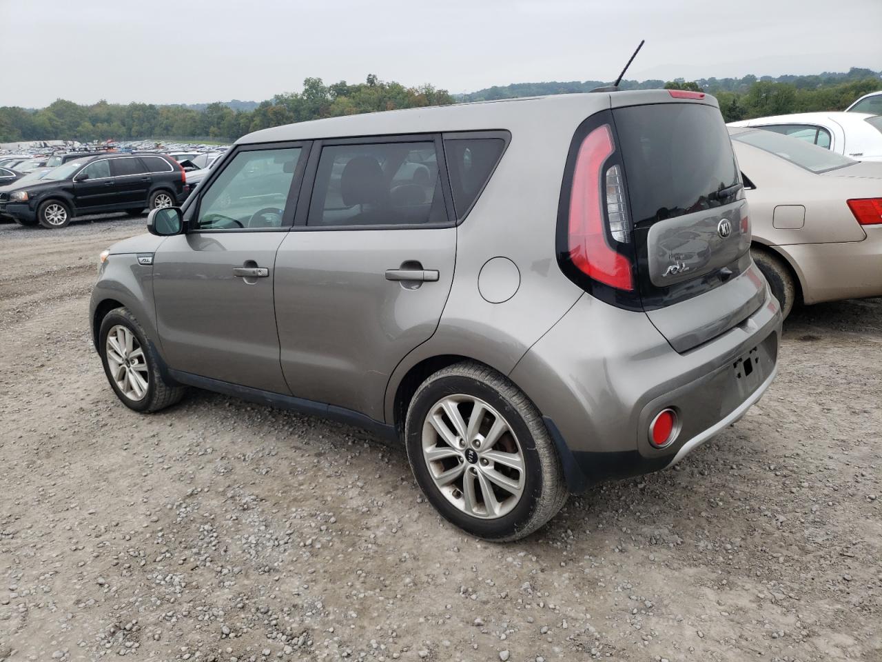 2017 KIA Soul VIN KNDJP3A59H7455508 Copart auction photo, front end / side damage thumbnail 2