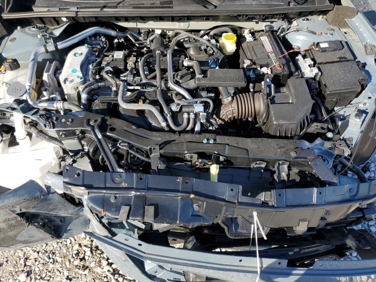 2024 Nissan Sentra VIN 3N1AB8DV0RY307158 Copart auction photo, rear end / front end damage thumbnail 11