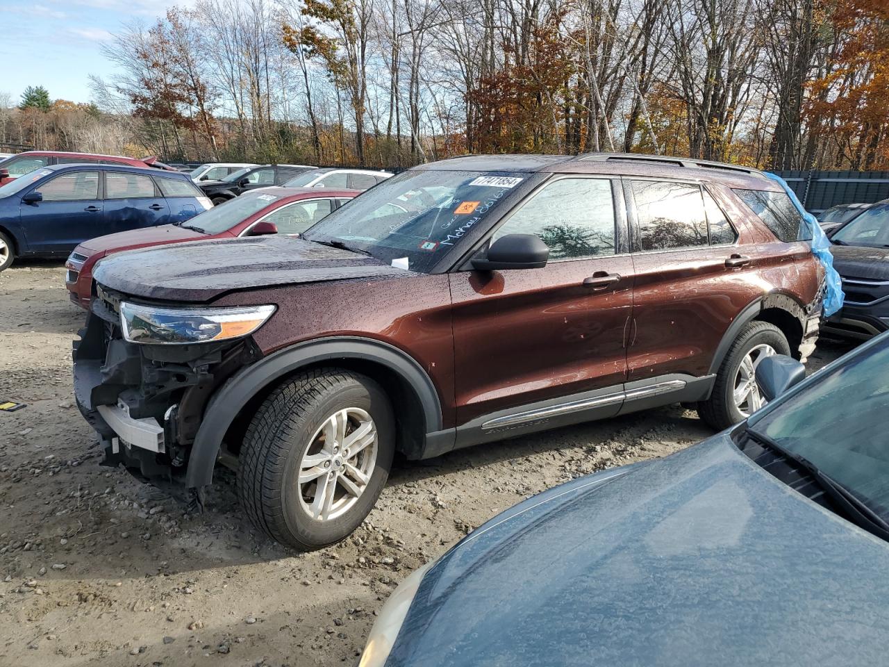 2020 Ford Explorer VIN 1FMSK8DH4LGC39155