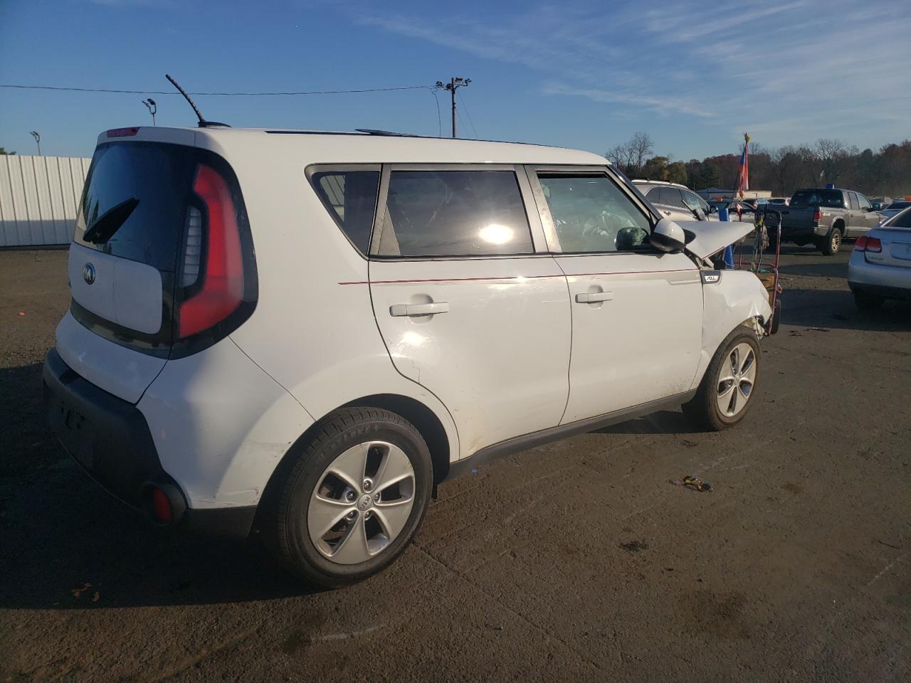 2016 KIA Soul VIN KNDJN2A25G7821582 Copart auction photo, front end damage thumbnail 3