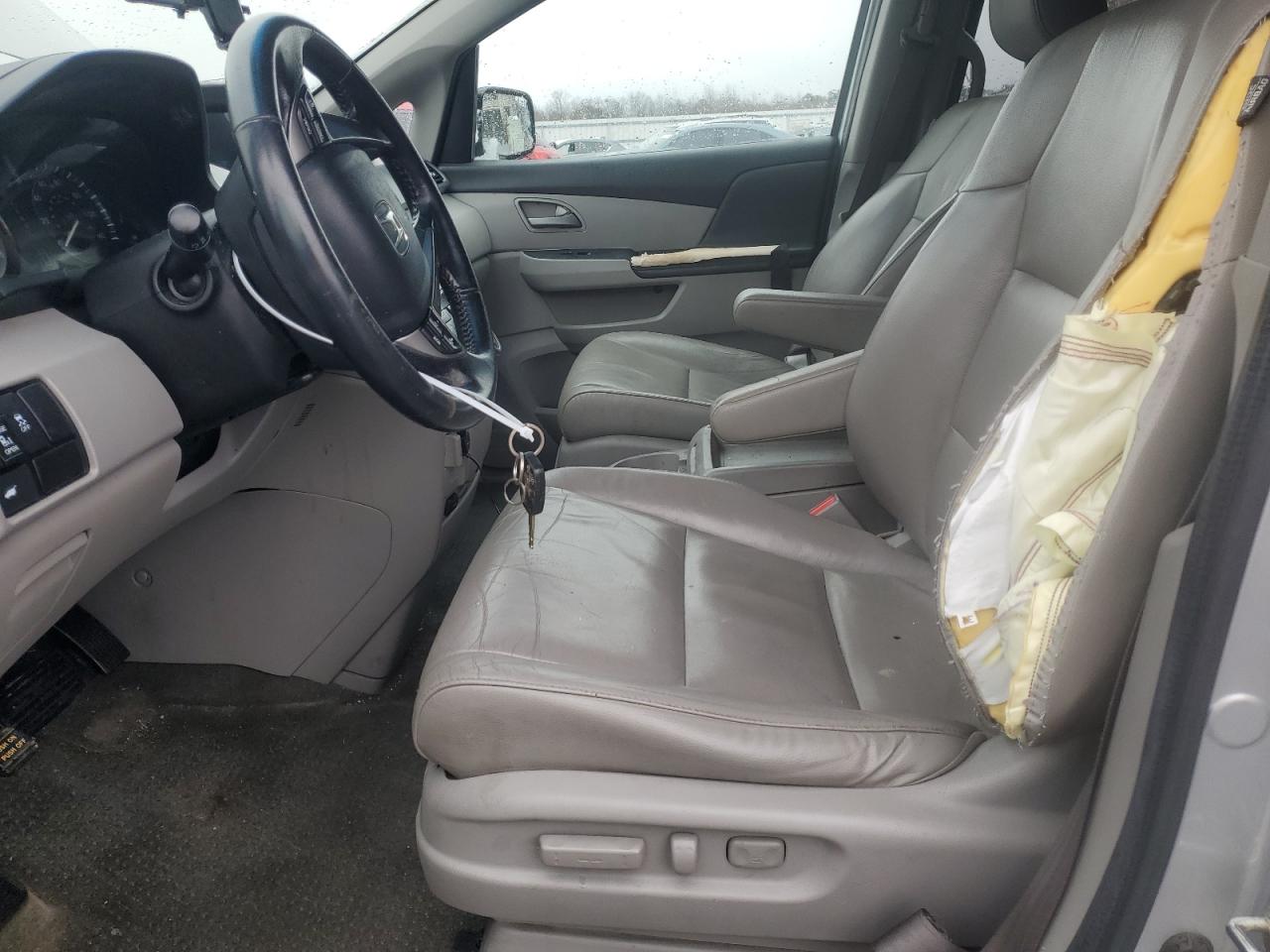 2012 Honda Odyssey VIN 5FNRL5H67CB145109 Copart auction photo, side / rear end damage thumbnail 7