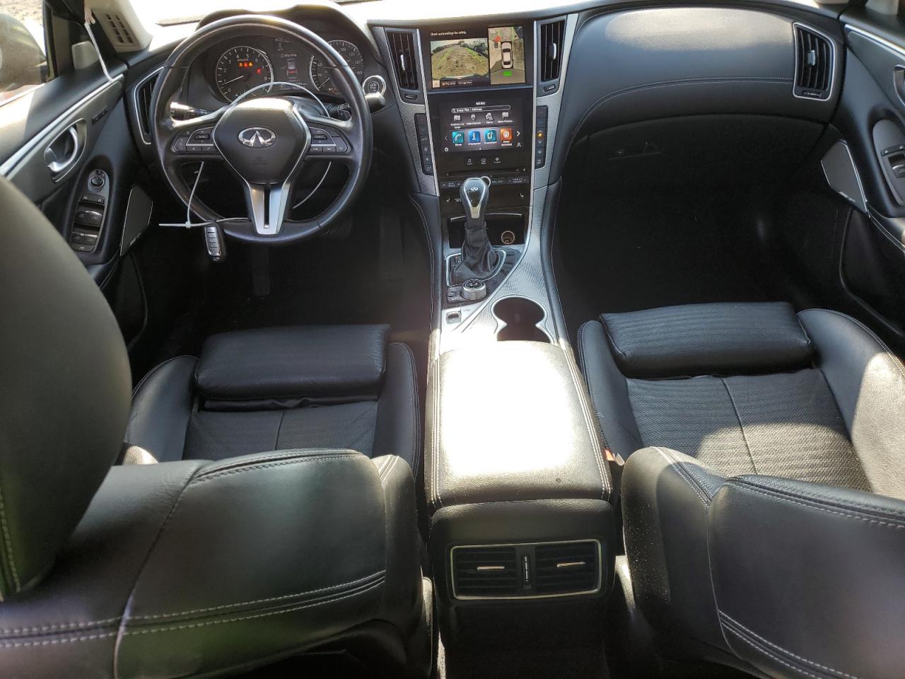 2020 Infiniti Q50 VIN JN1EV7AP9LM203609 Copart auction photo, front end damage thumbnail 8