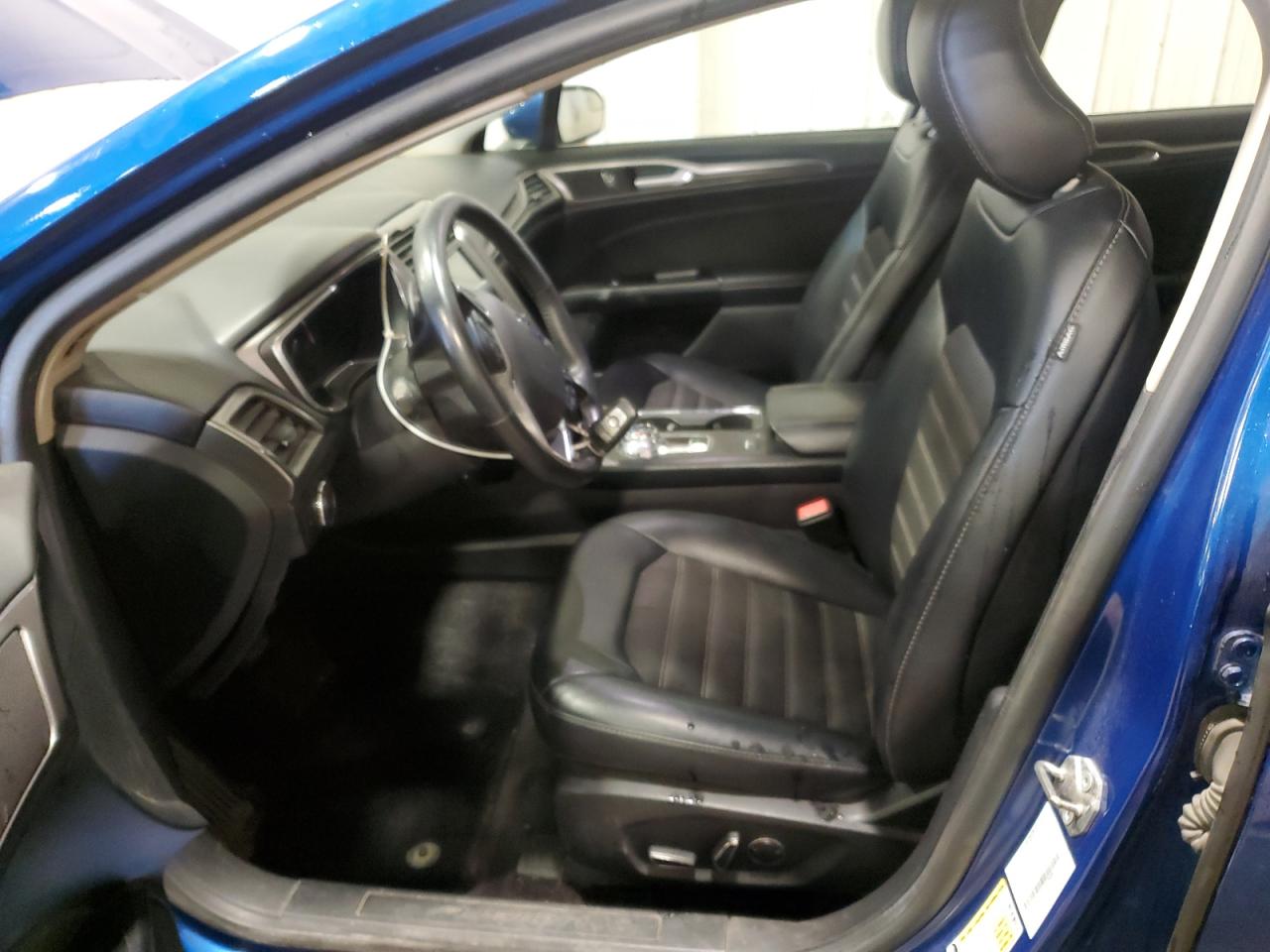 2017 Ford Fusion VIN 3FA6P0HD7HR198008 Copart auction photo, side / rear end damage thumbnail 7