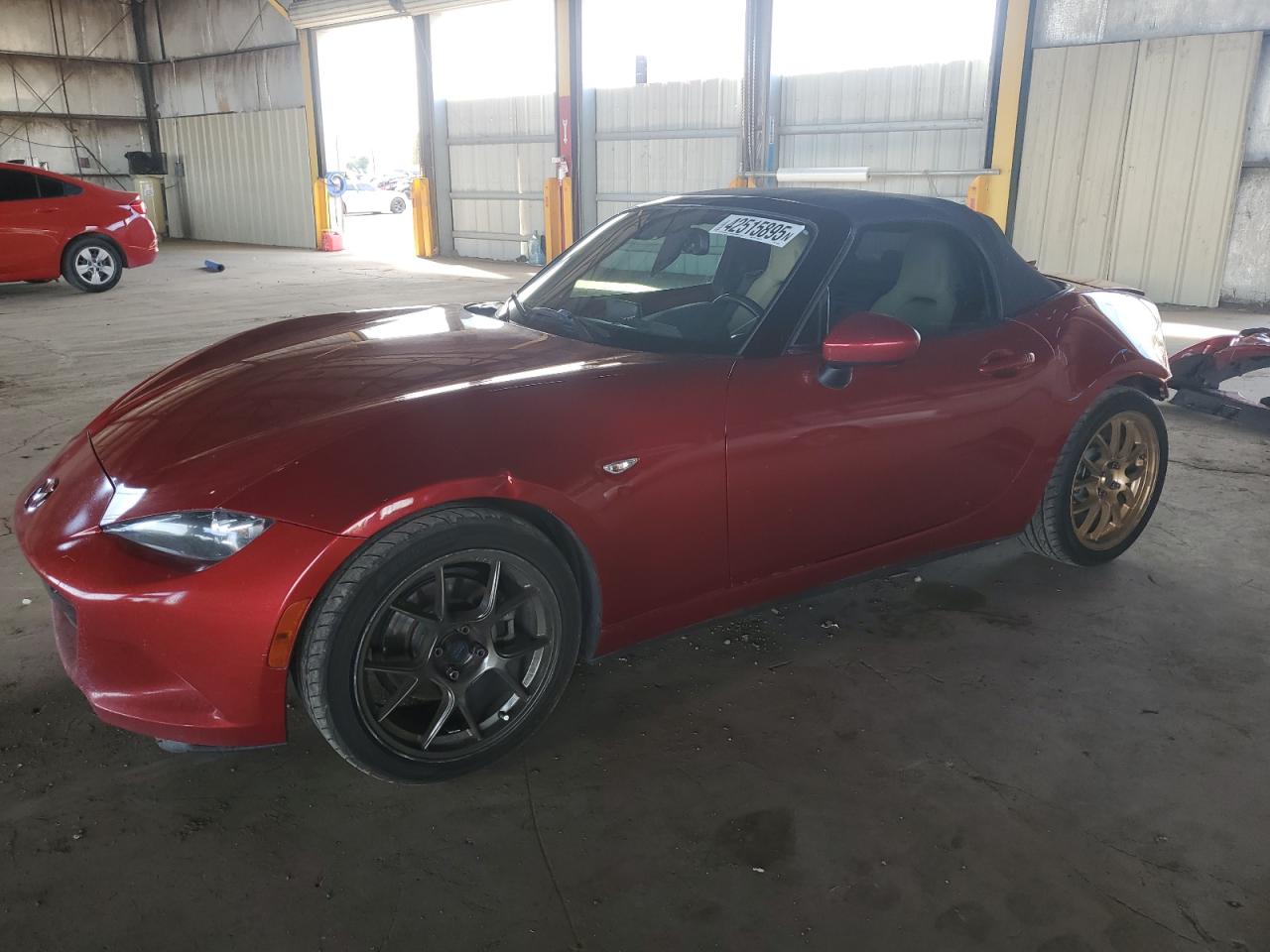 2016 Mazda MX-5 VIN JM1NDAD78G0101045