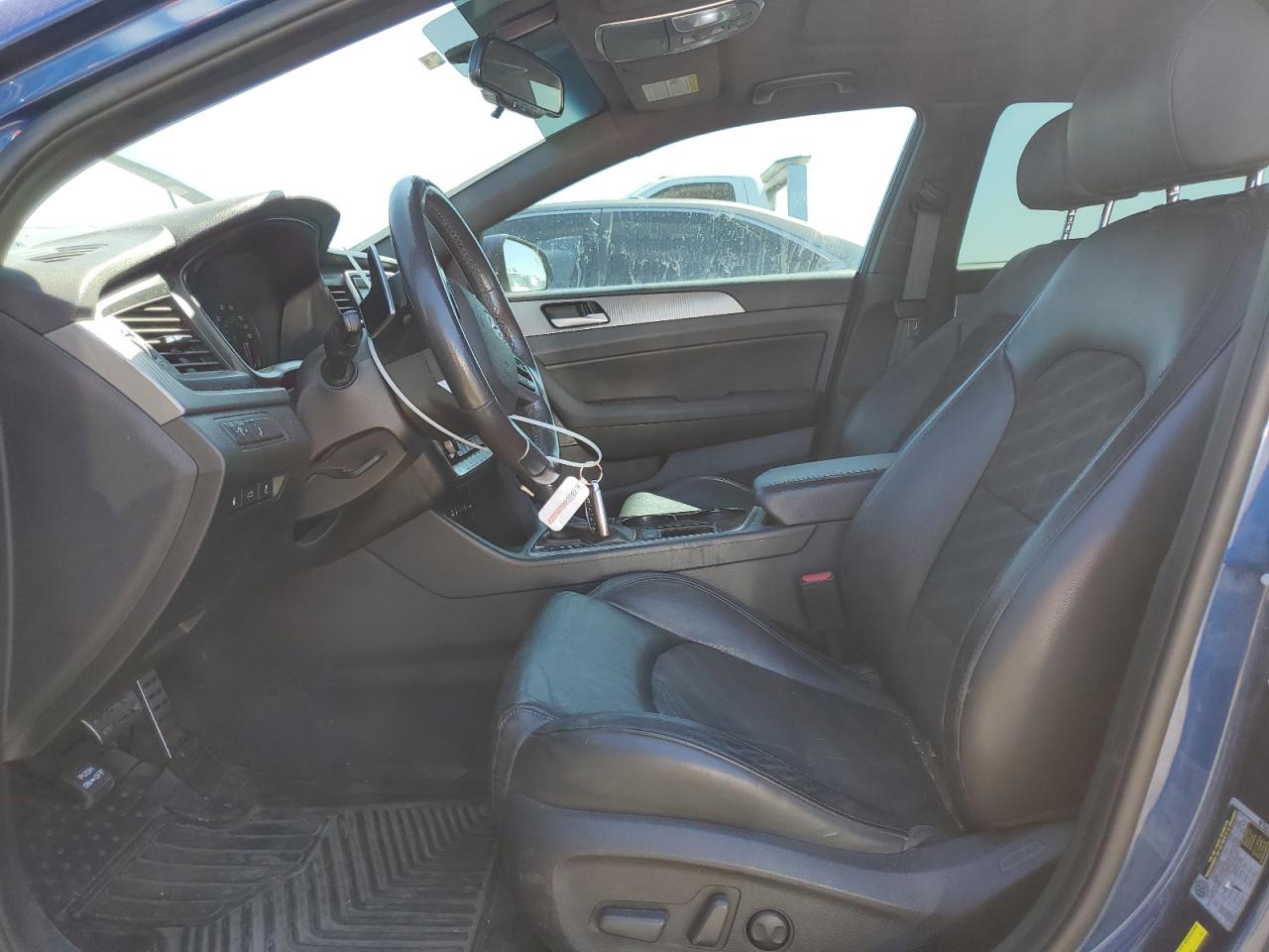 2019 Hyundai Sonata VIN 5NPE34AFXKH751541 Copart auction photo, side / front end damage thumbnail 7