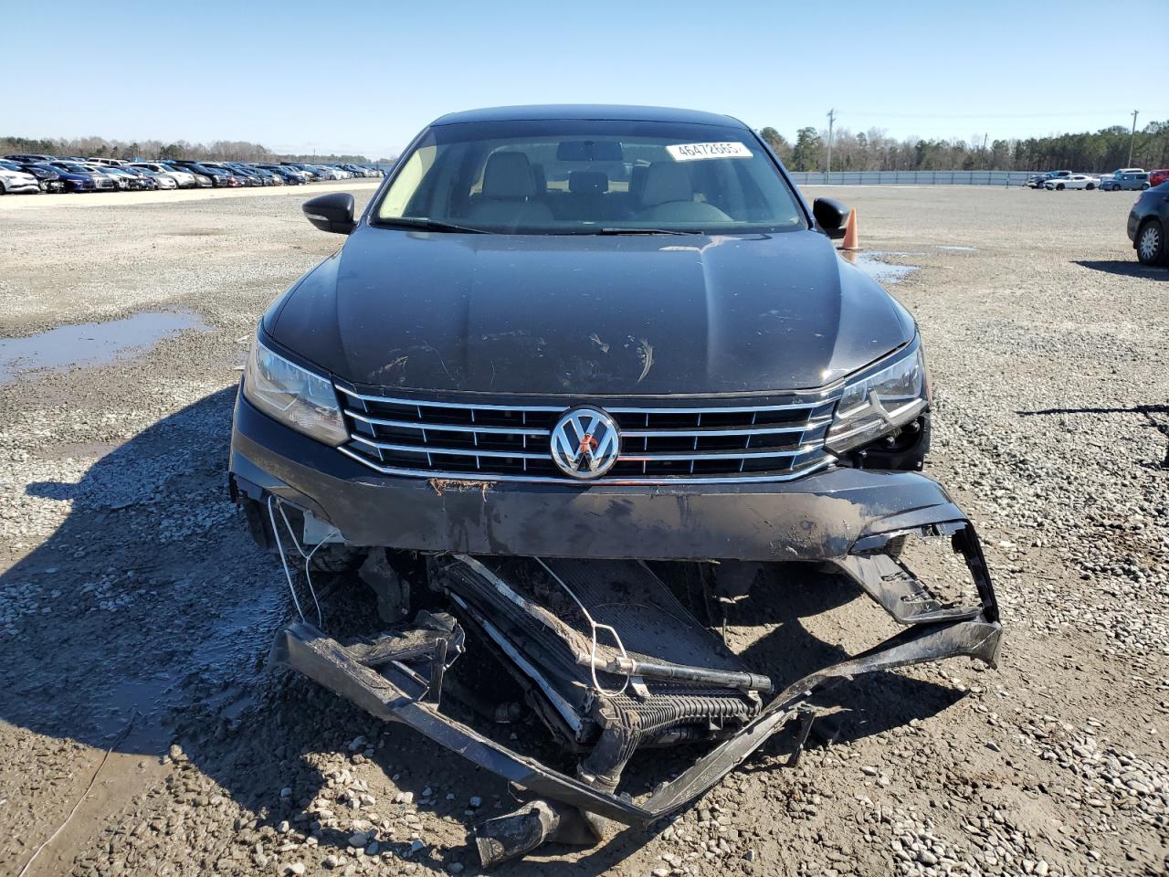 2018 Volkswagen Passat VIN 1VWAA7A37JC037627 Copart auction photo, front end damage thumbnail 5