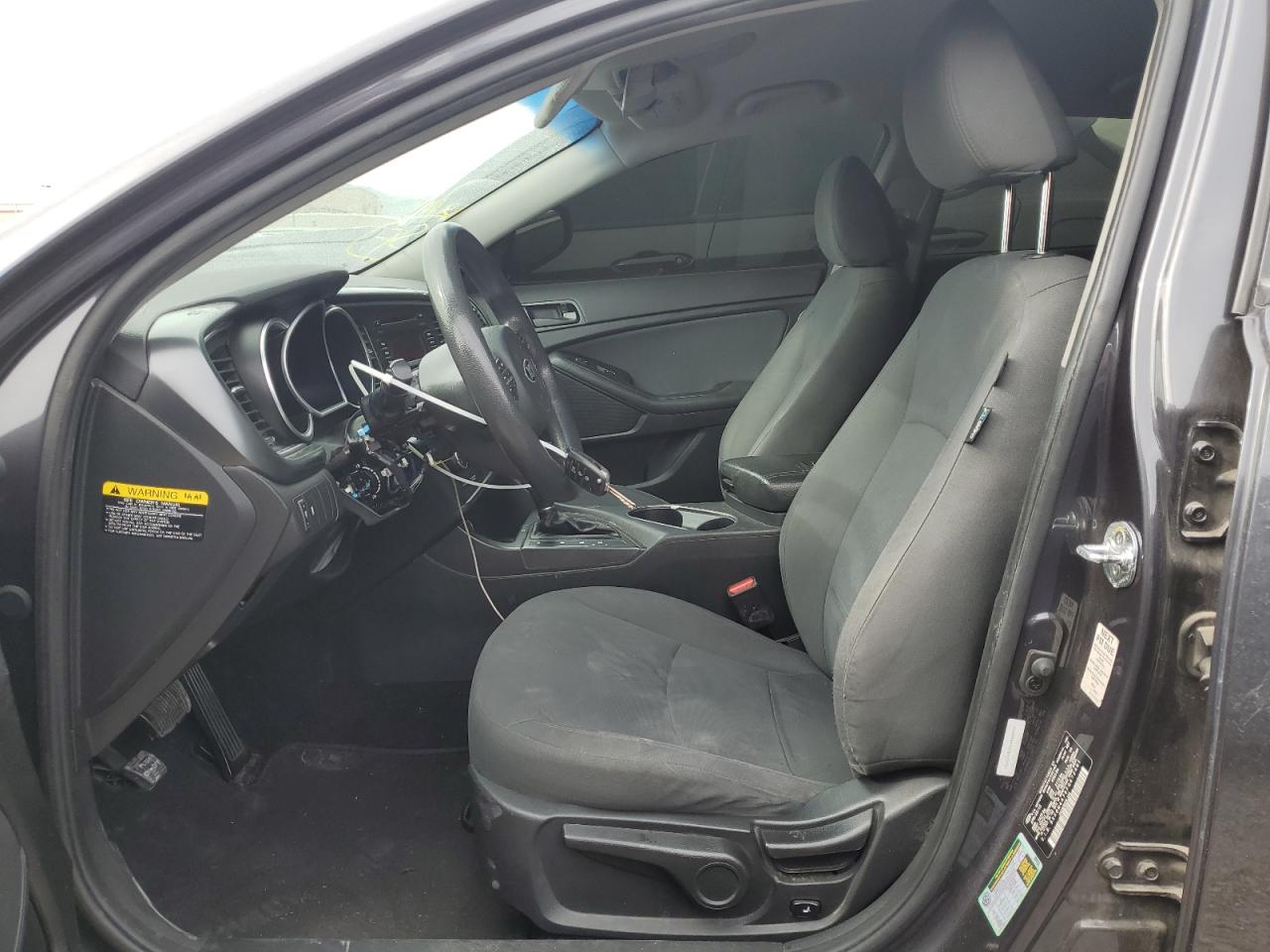 2015 KIA Optima VIN 5XXGM4A76FG472491 Copart auction photo, vandalism damage thumbnail 7