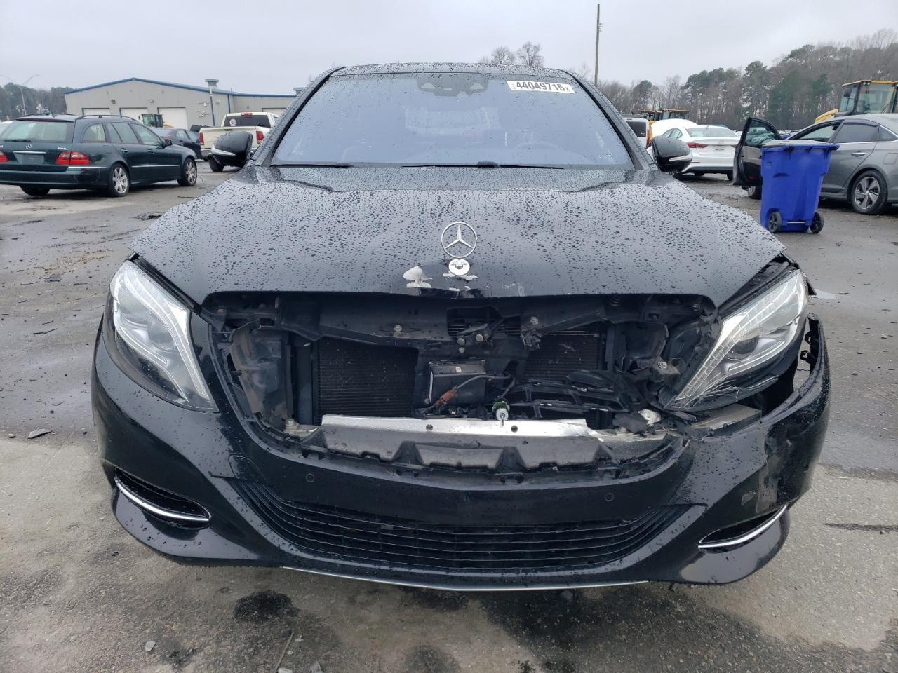 2017 Mercedes-Benz S-klasse VIN WDDUG8CB0HA322299 Copart auction photo, front end / rear end damage thumbnail 5