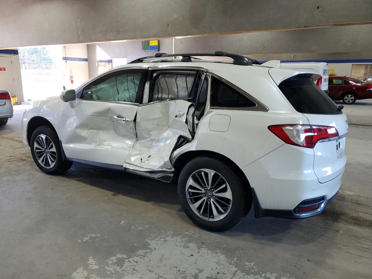 2017 Acura RDX VIN 5J8TB3H71HL021543 Copart auction photo, side / top/roof damage thumbnail 2
