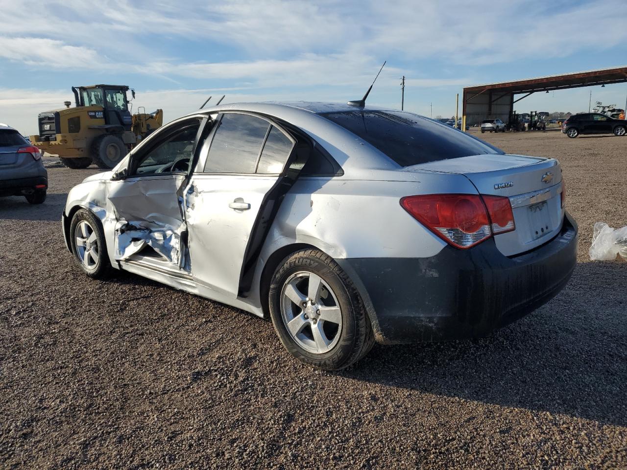 2013 Chevrolet Cruze VIN 1G1PC5SB7D7273301 Copart auction photo, side / front end damage thumbnail 2