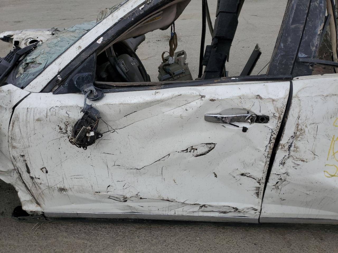2007 Infiniti FX VIN JNRAS08U07X102759 Copart auction photo, stripped damage thumbnail 7
